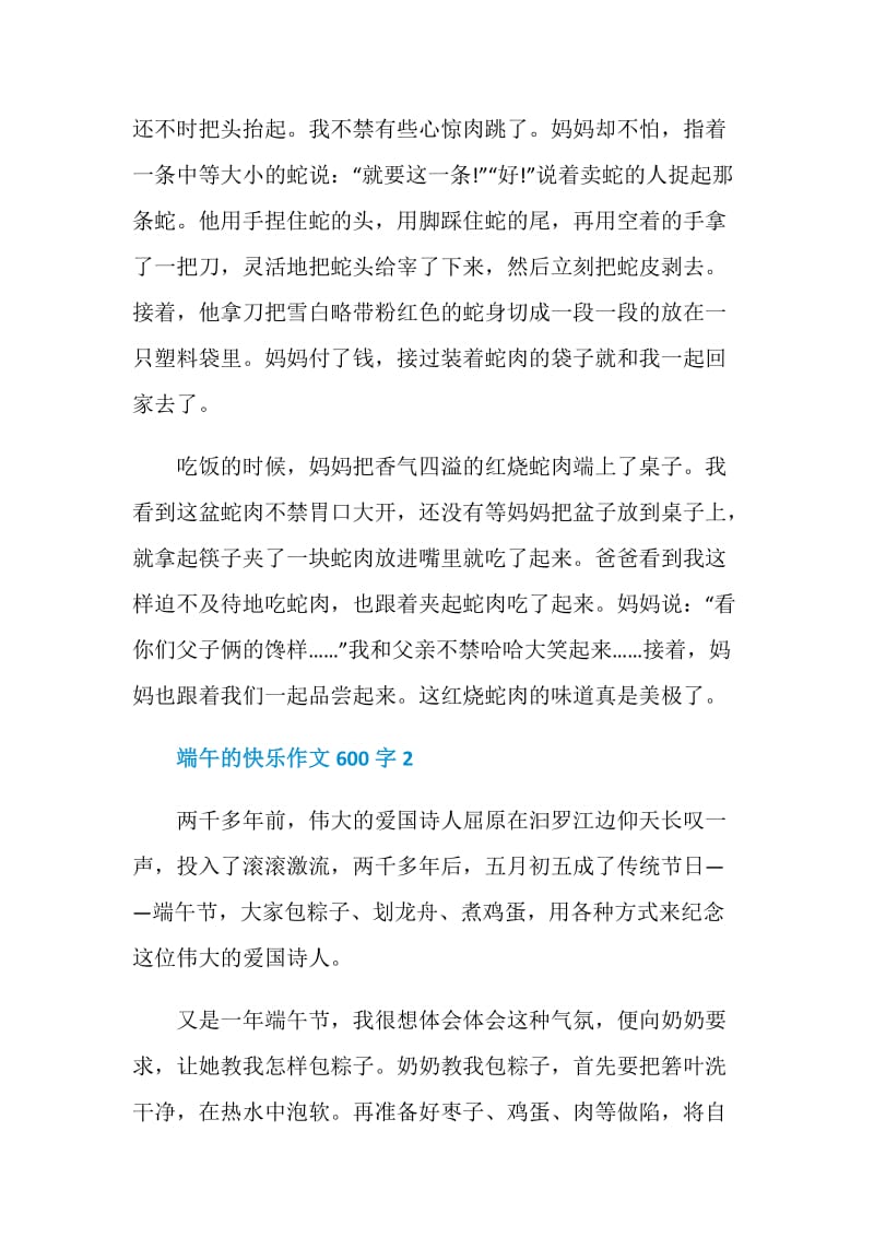 端午的快乐作文600字5篇.doc_第2页