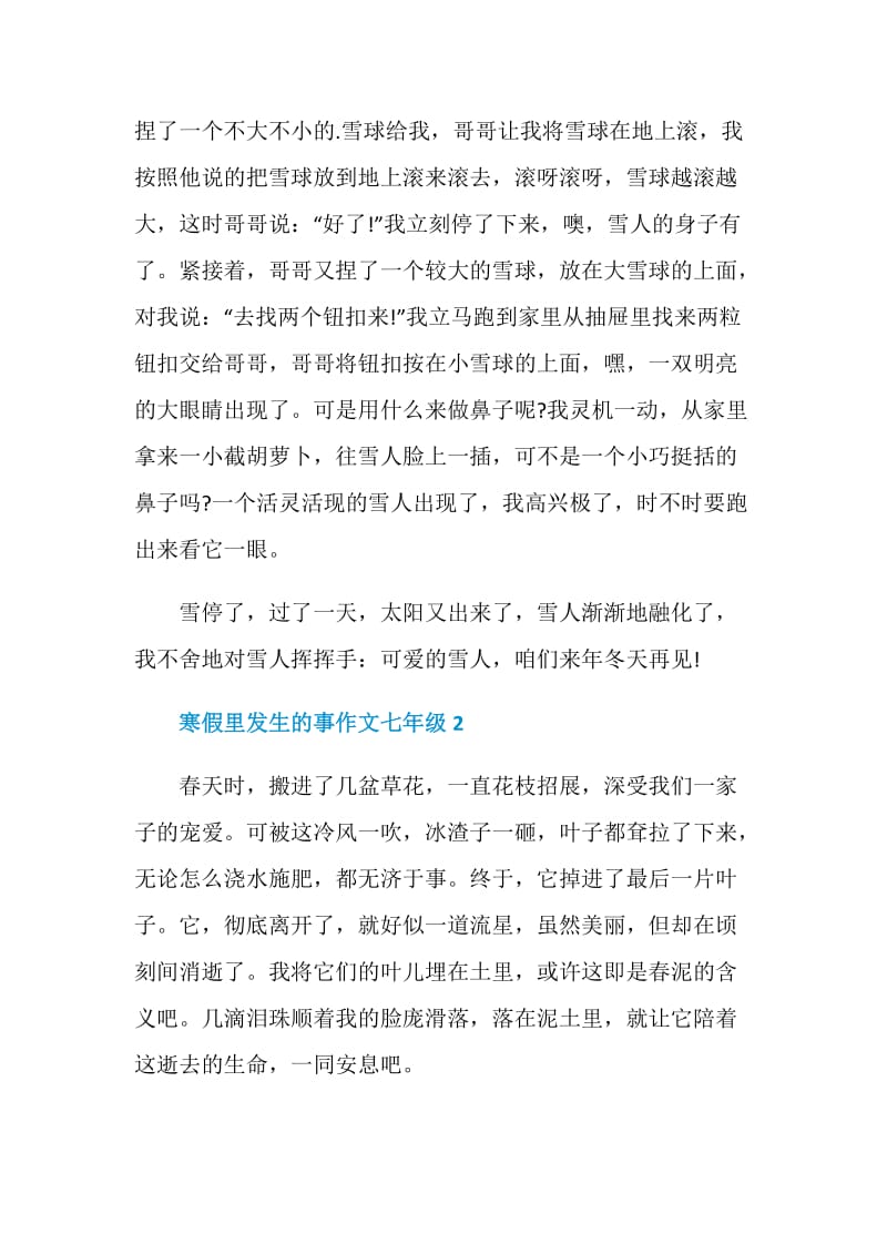 寒假里发生的事作文七年级.doc_第2页