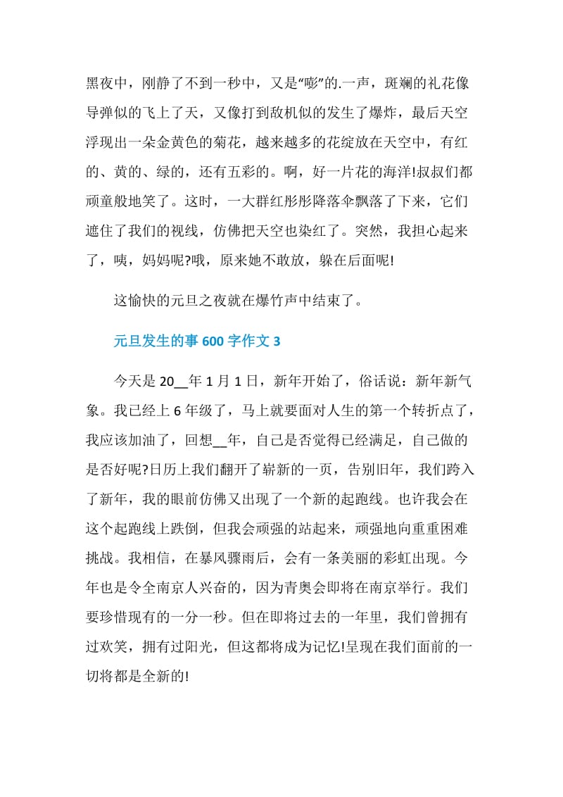 元旦发生的事600字作文.doc_第3页