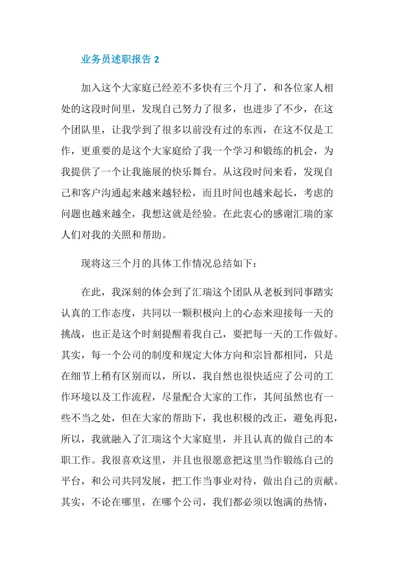 业务员述职报告推荐经典.doc_第3页