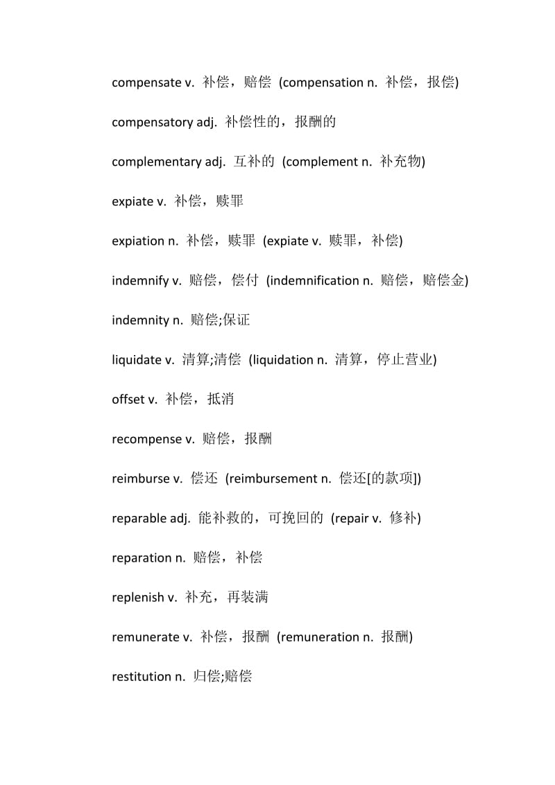 2020最新GRE分类词汇记忆汇总.doc_第2页