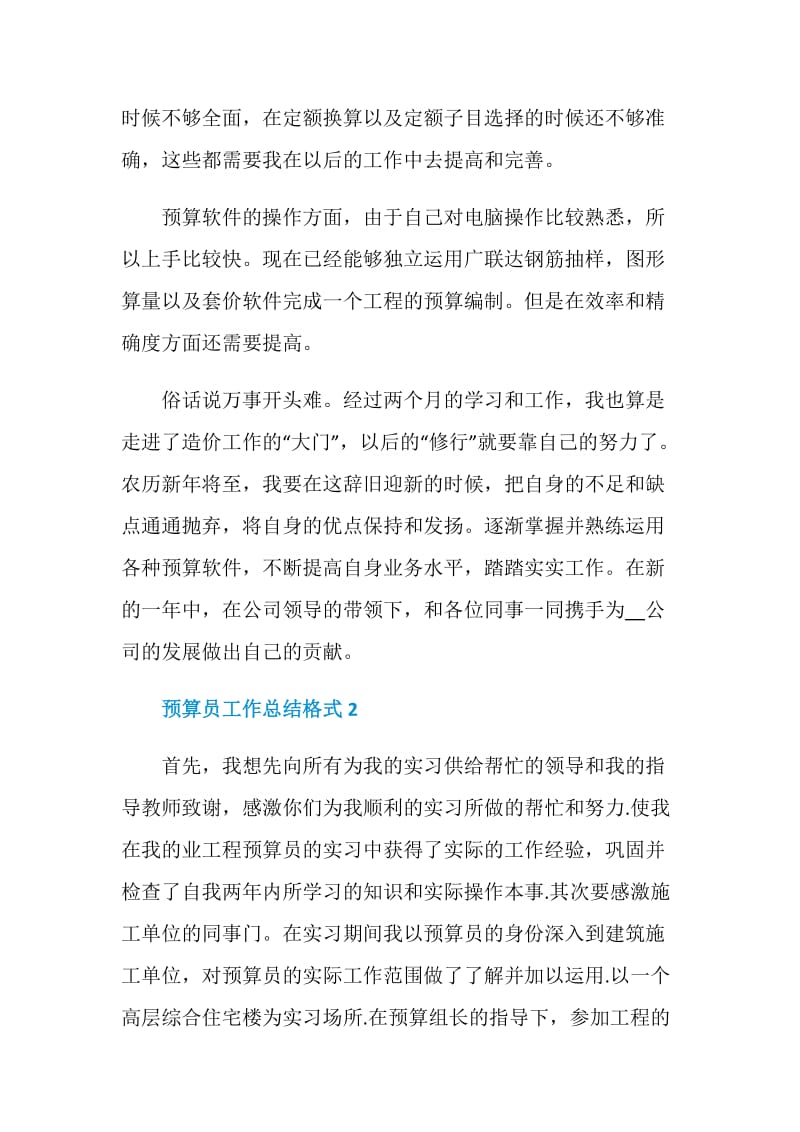 精选的预算员工作总结格式.doc_第3页