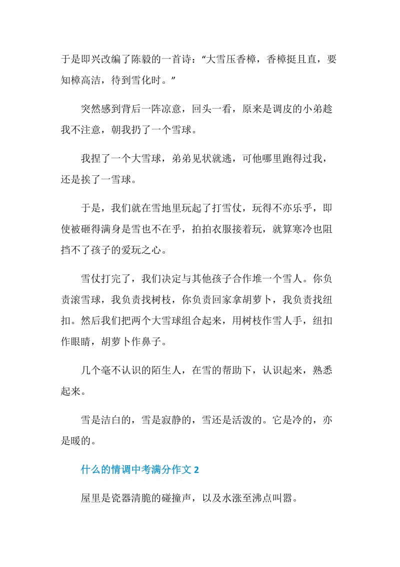 什么的情调中考满分作文.doc_第2页