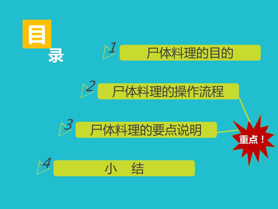 尸体料理的操作流程和要点说明ppt课件.ppt_第2页