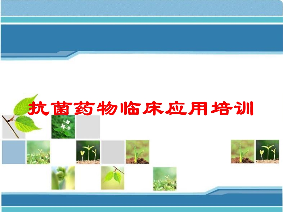 抗菌药物临床应用培训培训课件.ppt_第1页