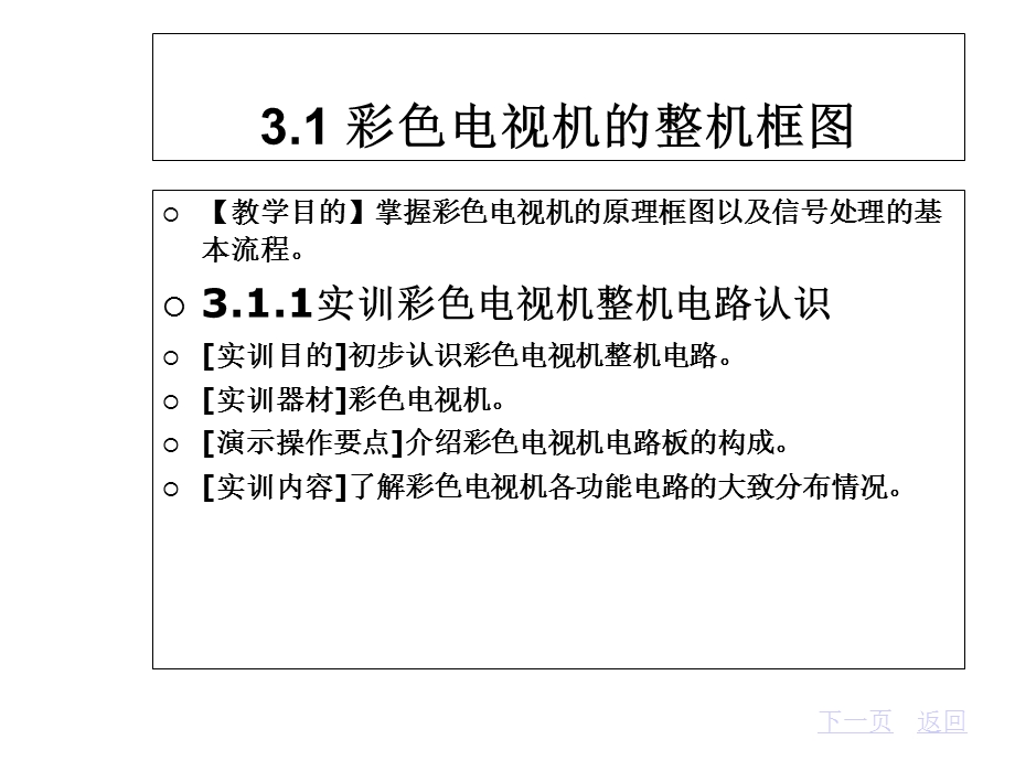 彩色电视机维修技术模块三彩色电视机电路工作原理及故障检修课件.ppt_第2页