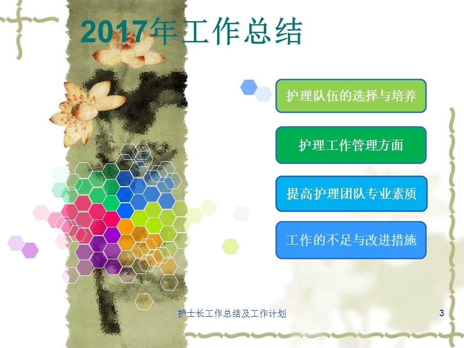 护士长工作总结及工作计划培训课件.ppt_第3页