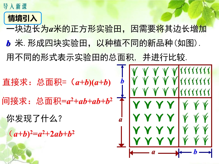 新人教版八年级上册数学14.2.2完全平方公式ppt课件.ppt_第3页