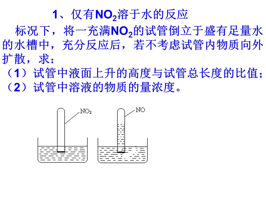 有关氮氧化物的计算ppt课件.ppt_第3页