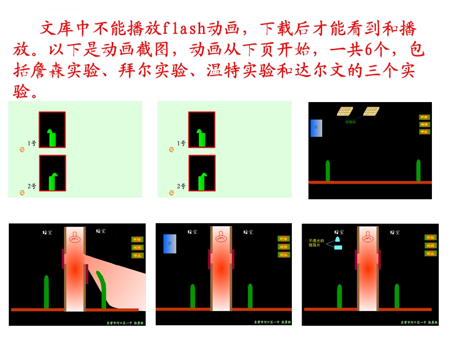 植物生长素的发现6个实验flash动画ppt课件.ppt_第1页