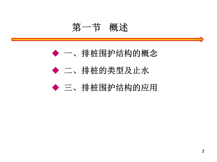 深基坑工程——第七章排桩1悬臂桩ppt课件.ppt_第3页