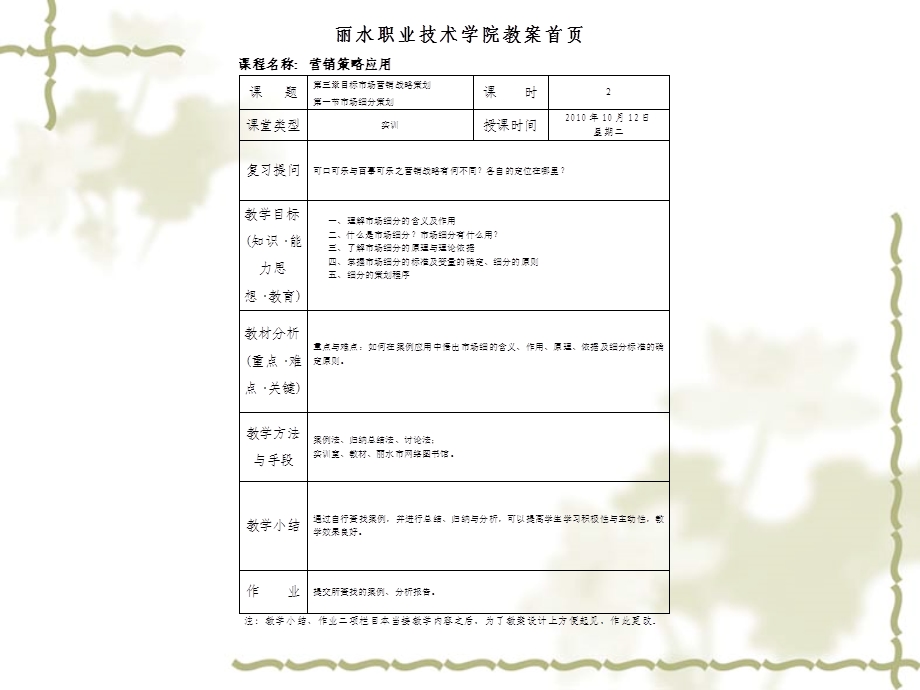 目标市场营销战略策划ppt课件.ppt_第2页