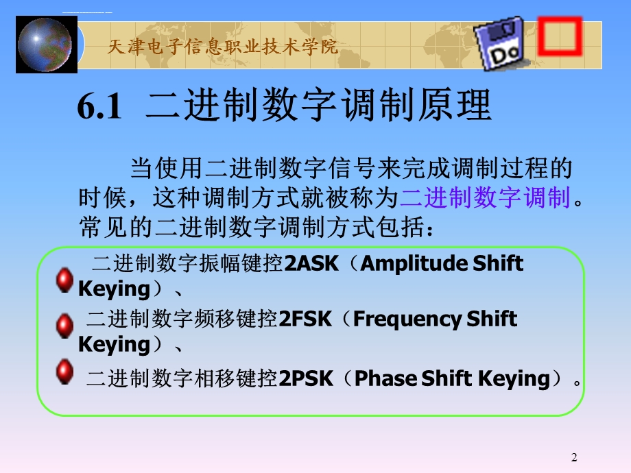 第6章数字调制系统ppt课件.ppt_第2页