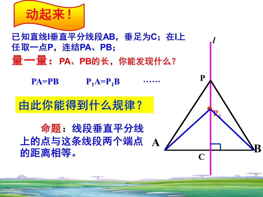 线段垂直平分线的性质及判定定理ppt课件.ppt_第3页