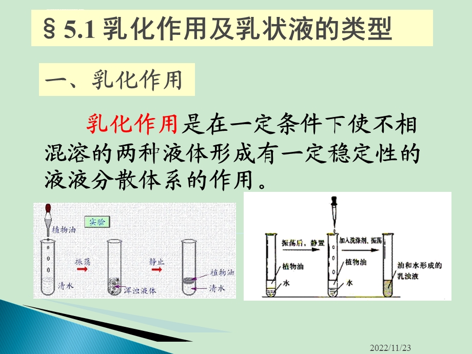 胶体化学第五章 乳状液及微乳状液ppt课件.ppt_第3页