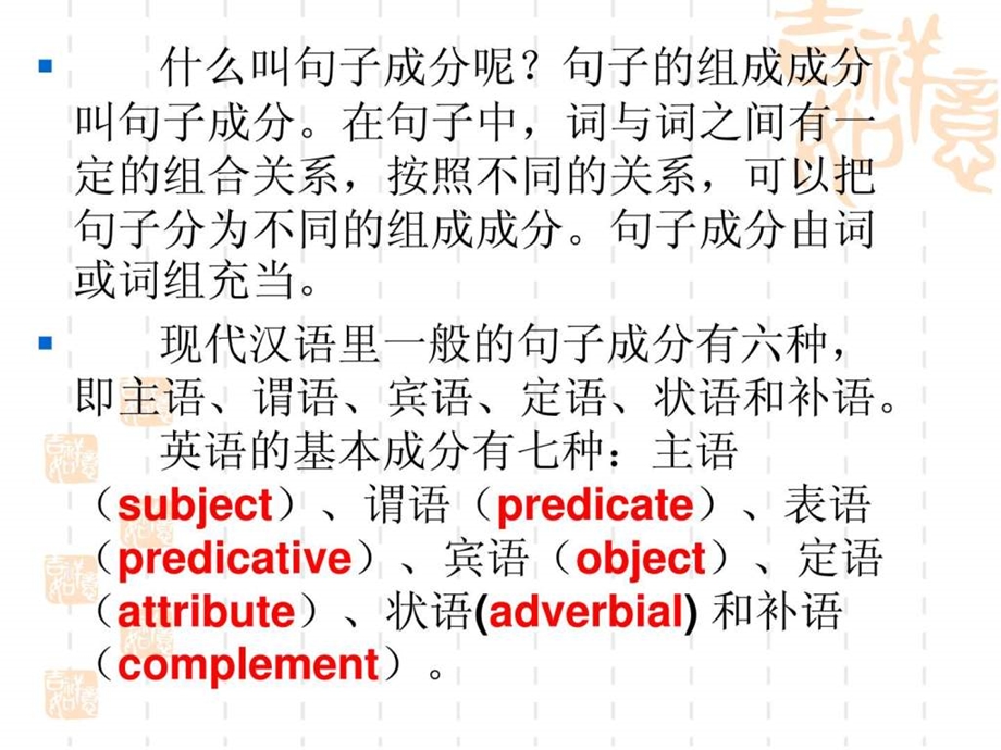 英语句子成分分析简单句句型ppt课件.ppt_第3页