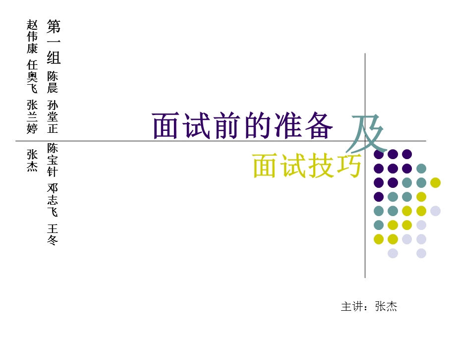 《面试前的准备及》PPT课件.ppt_第1页