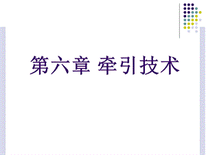 《运动治疗技术》第六章 牵引技术(概述)ppt课件.ppt