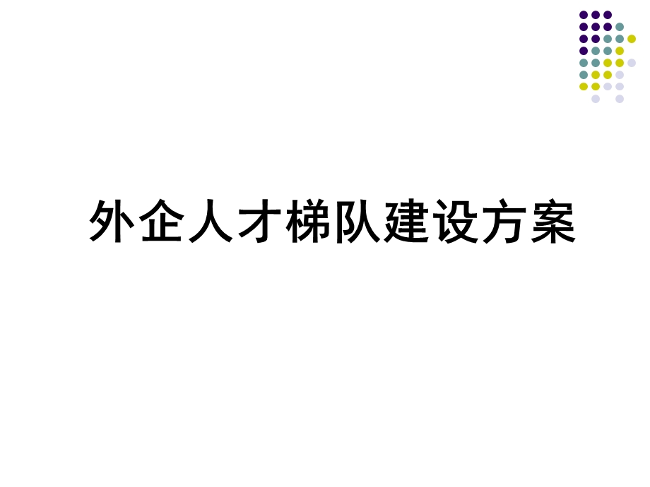 公司人才培养方案ppt课件.ppt_第1页