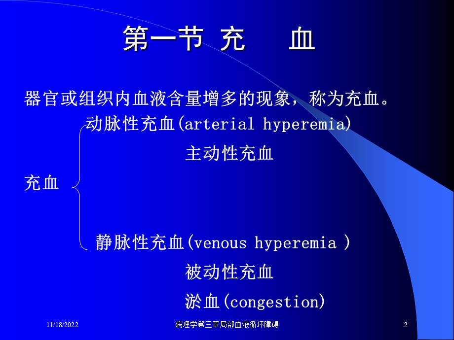 病理学第三章局部血液循环障碍培训课件.ppt_第2页