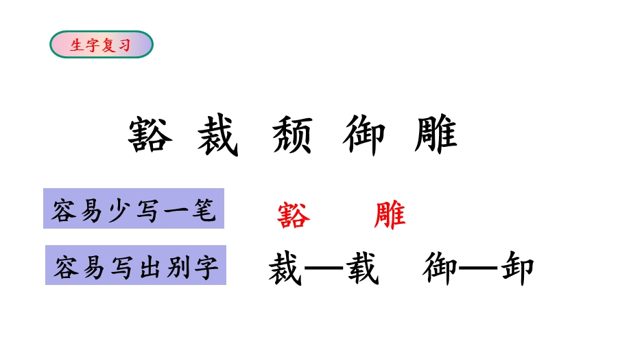 部编人教版六年级语文上册第三单元知识清单及复习题课件.pptx_第3页