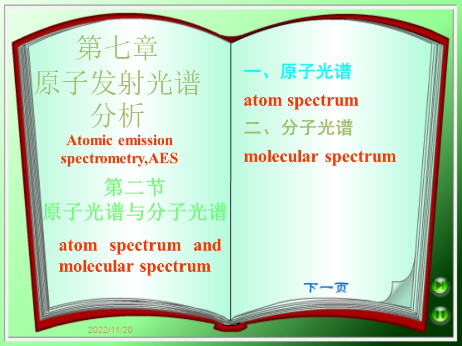 原子光谱与分子光谱ppt课件.ppt_第1页