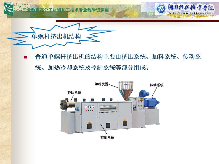 单螺杆挤出机结构ppt课件.ppt_第2页