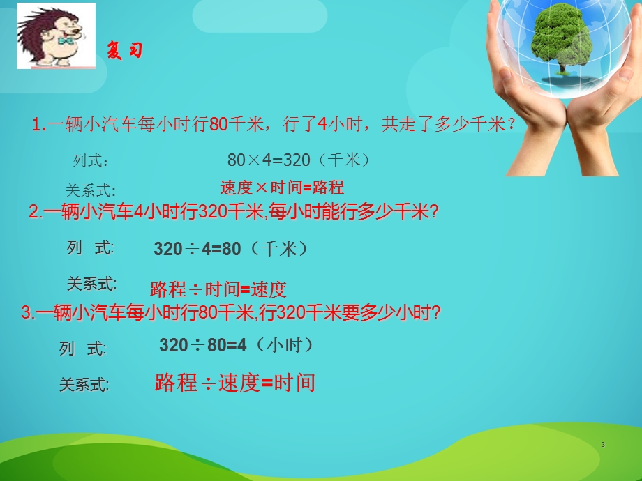 新北师大版五年级下册数学《相遇问题》ppt课件.ppt_第3页