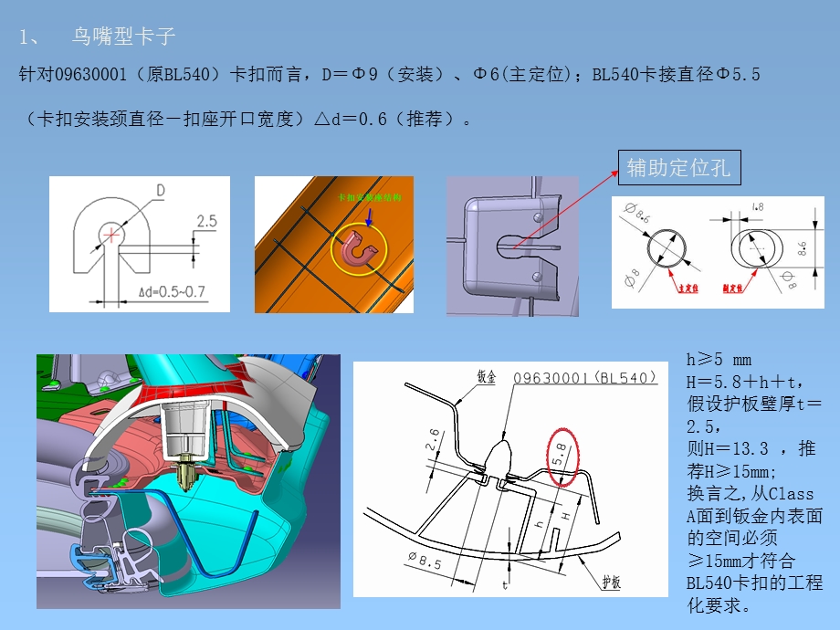 汽车塑料件连接方式设计指导书ppt课件.ppt_第3页