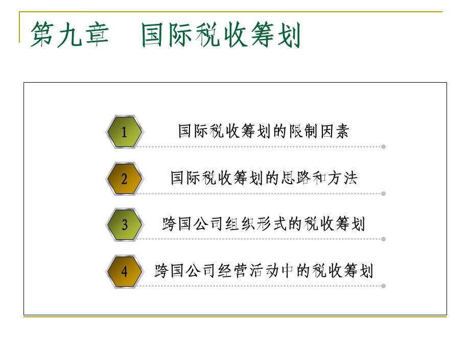 第九章国际税收筹ppt课件.ppt_第2页