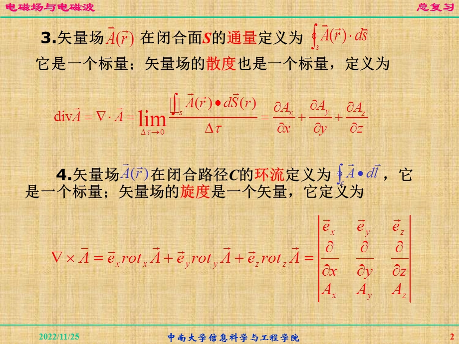 谢处方电磁场与电磁波复习ppt课件精编版.ppt_第2页