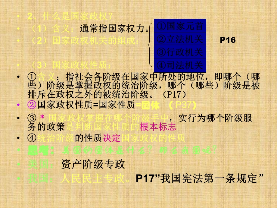 高二政治上册 《人民政权 人民当家》名师ppt课件 沪教版.ppt_第3页