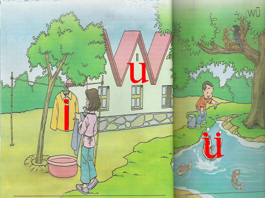 单韵母i、u、ü 教学ppt课件.ppt_第3页