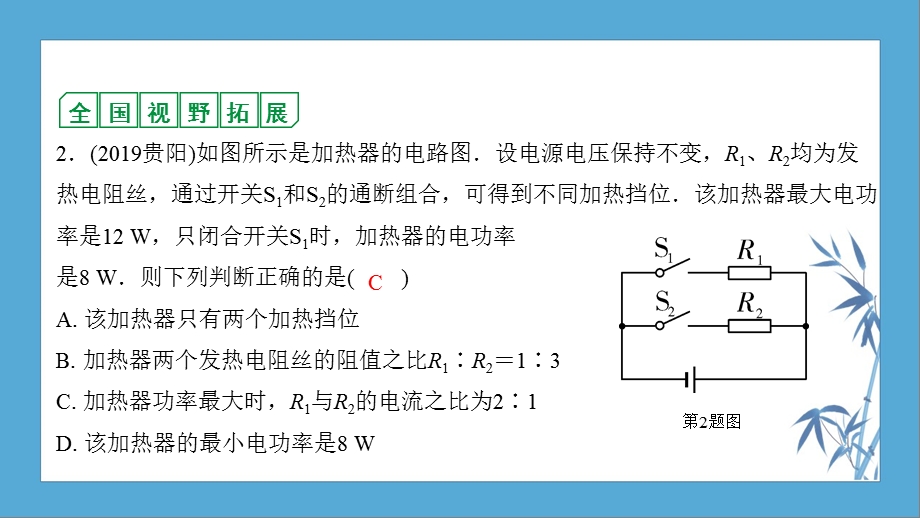 2020福建省中考物理专题优品PPT课件专题与家用电器.pptx_第2页