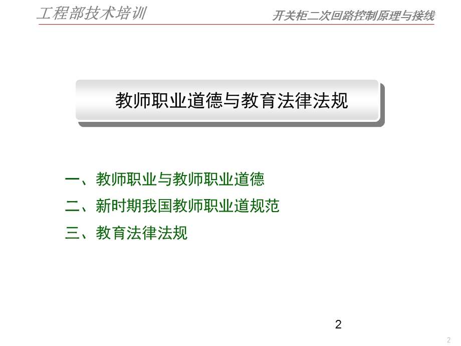 教师职业道德与教育法律法规课件.ppt_第2页