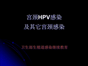 hpv与宫颈癌-(课件精选).ppt
