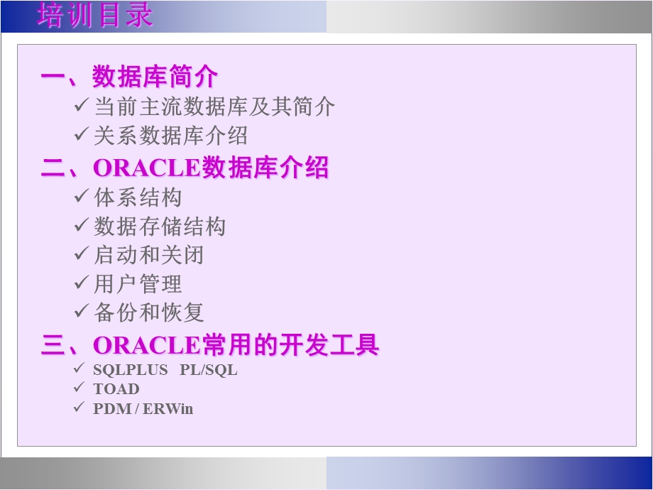 oracle数据库入门(培训课件).ppt_第2页