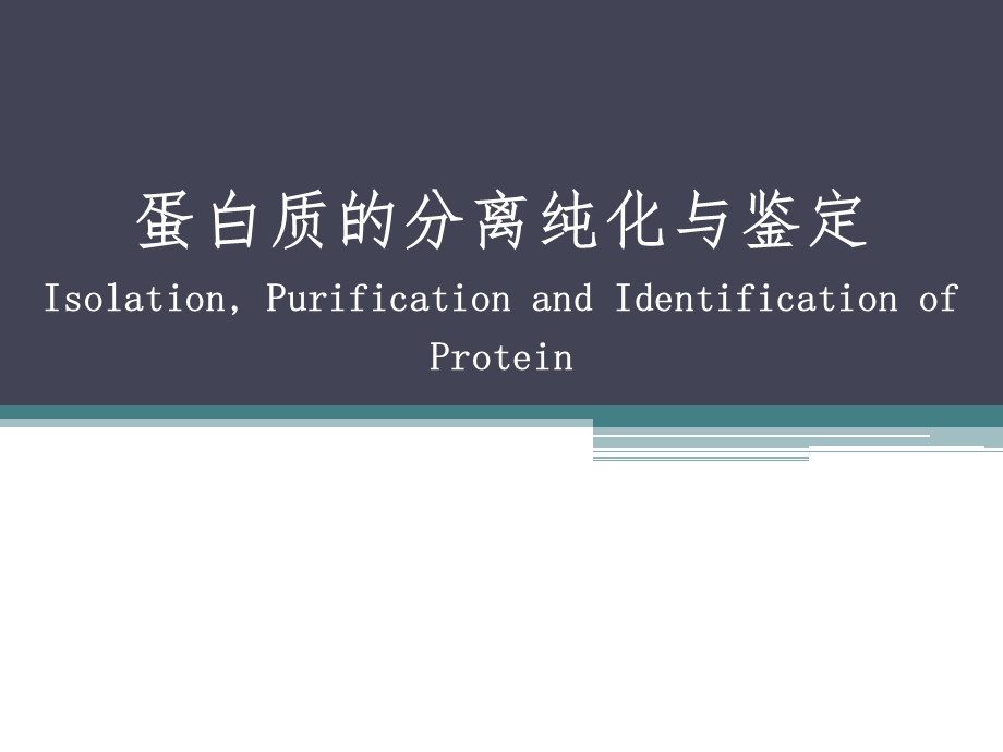 蛋白质纯化技术课件.ppt_第1页