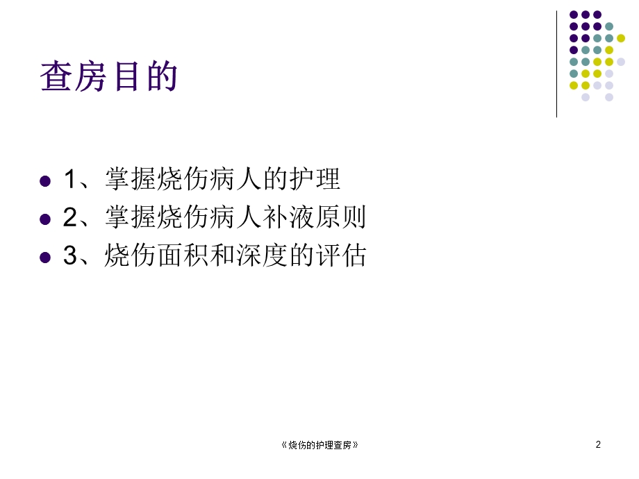 《烧伤的护理查房》课件.ppt_第2页