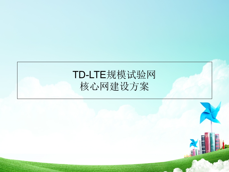 TD-LTE规模试验网核心网建设方案.ppt_第1页