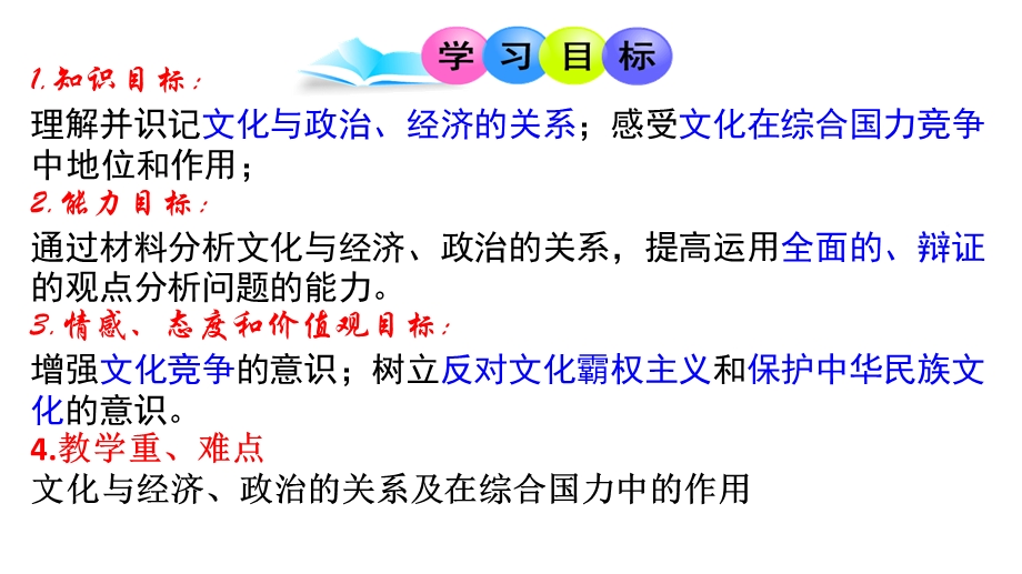 人教版必修2文化生活高二思想政治《文化与经济、政治》课件.ppt_第2页