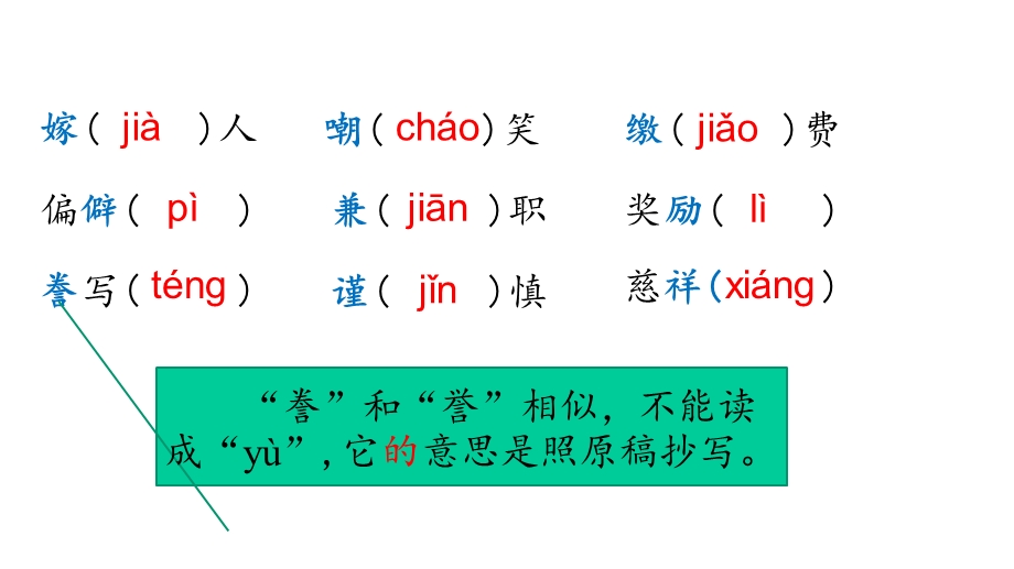 人教部编版五年级语文上册第六单元知识汇总课件.pptx_第3页