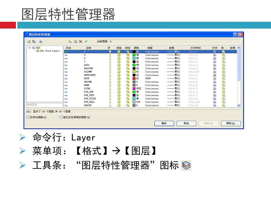 cad应用技术基础 第4章 图层、图块、文字与尺寸标注ppt课件.ppt_第3页