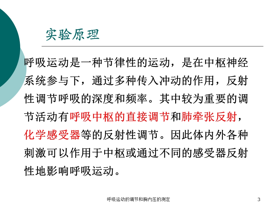 呼吸运动的调节和胸内压的测定培训课件.ppt_第3页