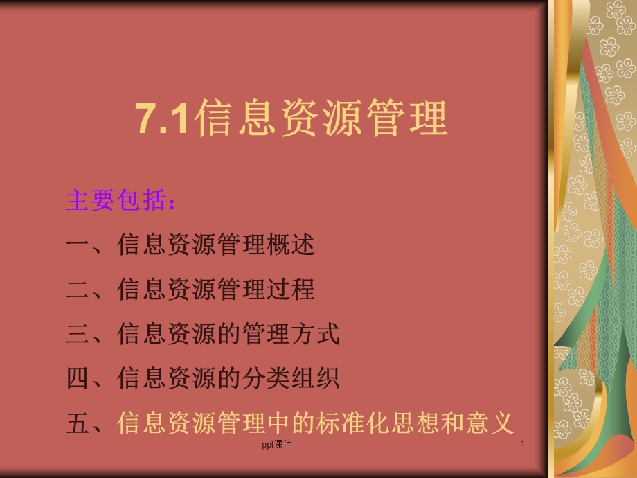 信息资源管理概述课件.ppt_第1页