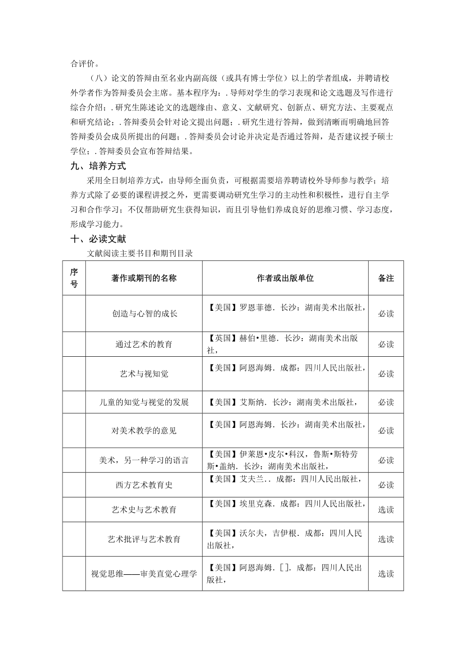 美术学硕士研究生培养方案.doc_第3页