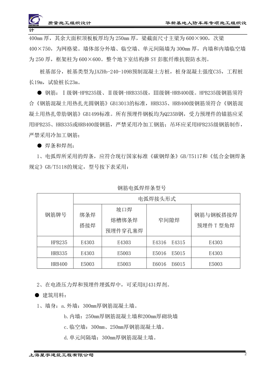 人防地下车库专项施工组织设计.docx_第2页