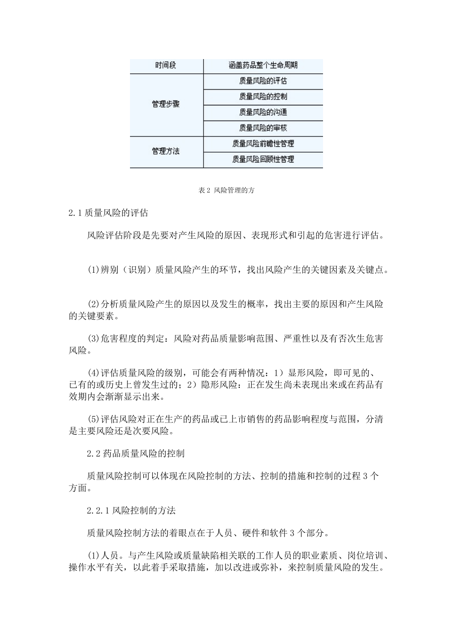 浅析药品生产企业的质量风险管理.docx_第3页