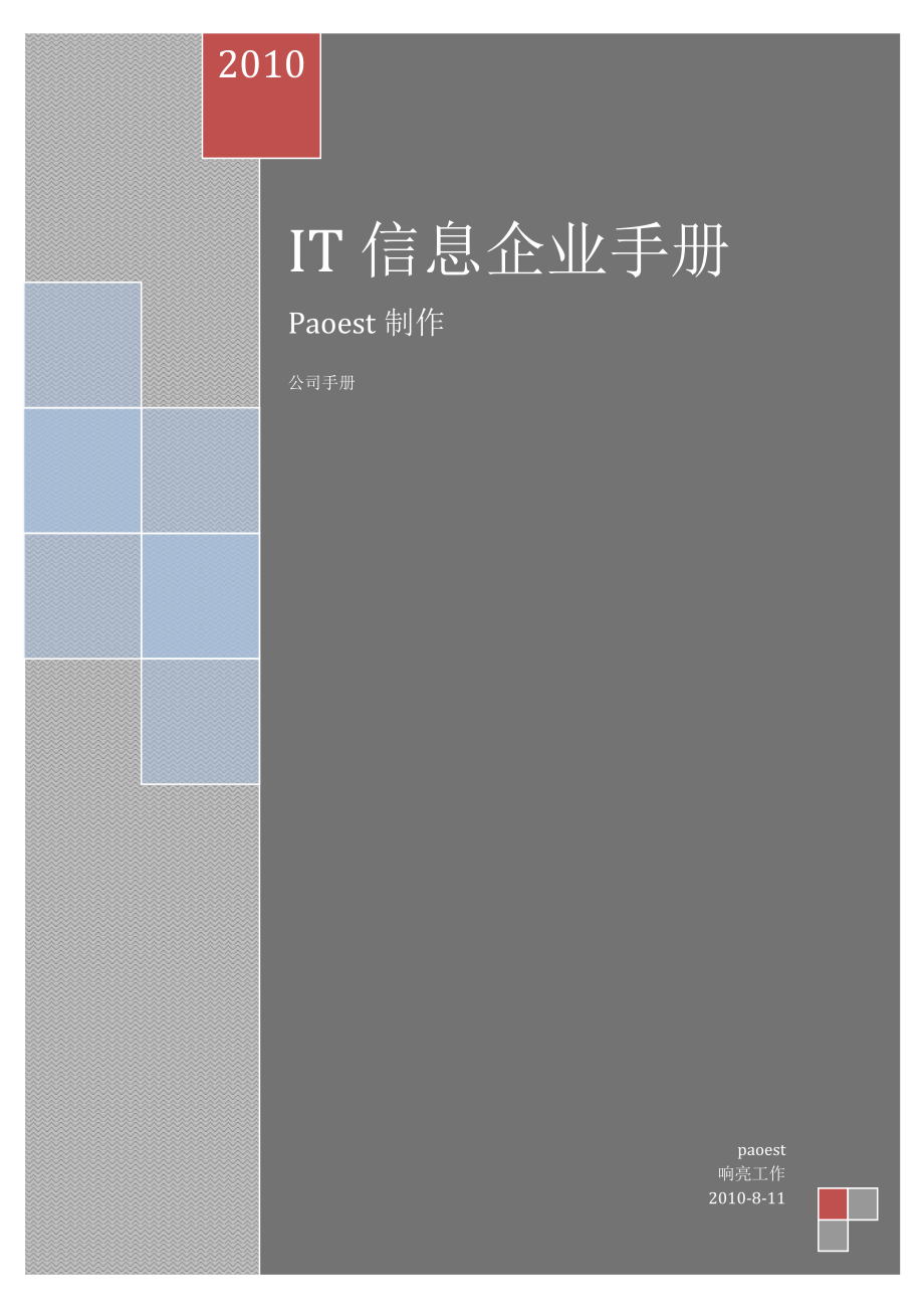 IT信息企业手册.docx_第1页