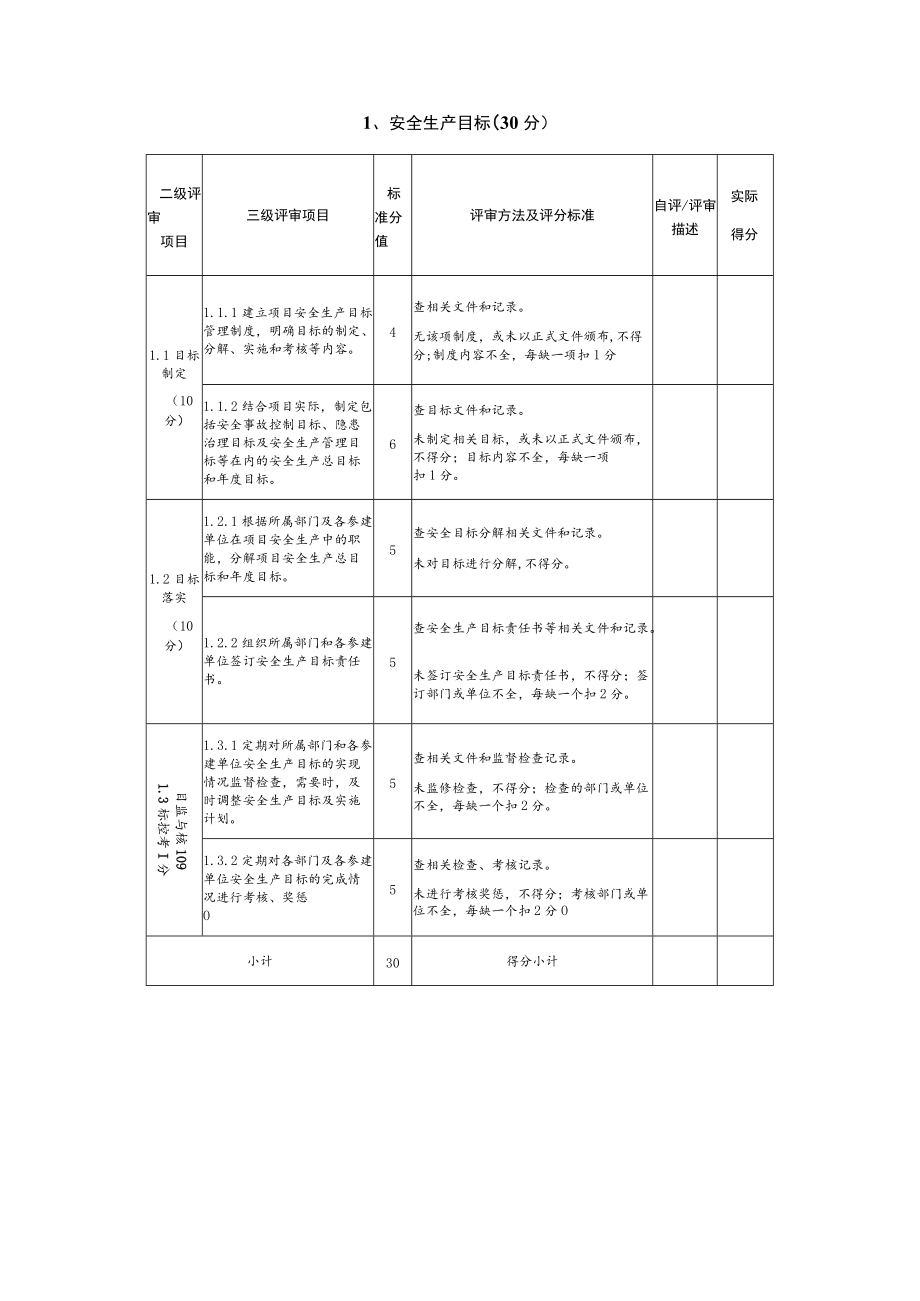 水利工程项目法人安全生产标准化评审标准.docx_第3页